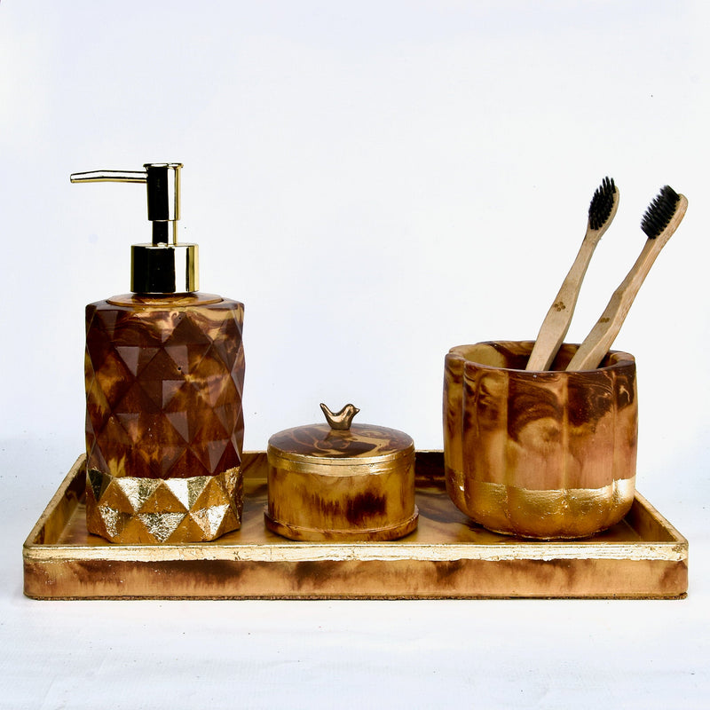 Mocha Magic Bathroom Set - ModVilla