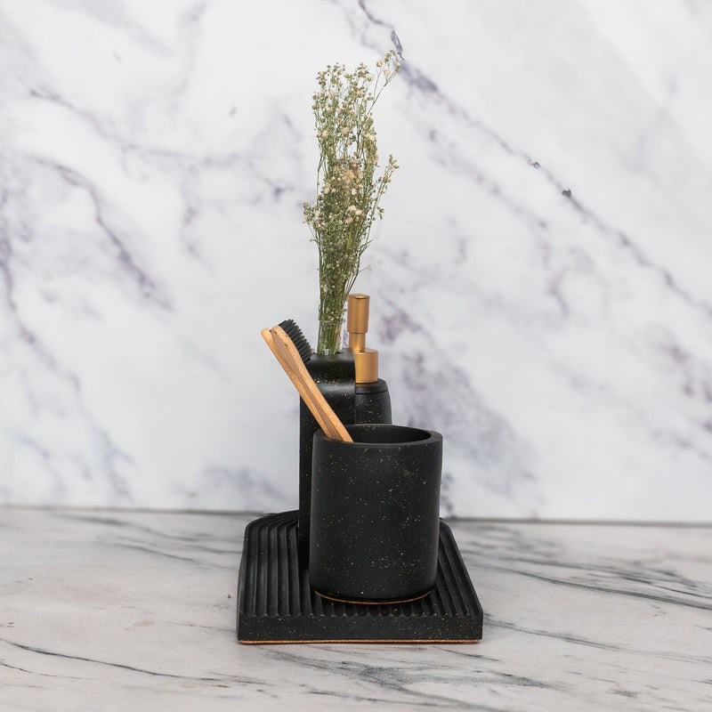 Elliot Black Bathroom Set - ModVilla