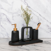 Elliot Black Bathroom Set - ModVilla