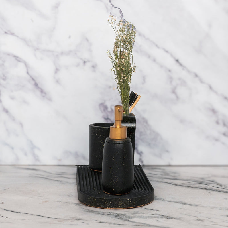 Elliot Black Bathroom Set - ModVilla