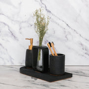 Elliot Black Bathroom Set - ModVilla
