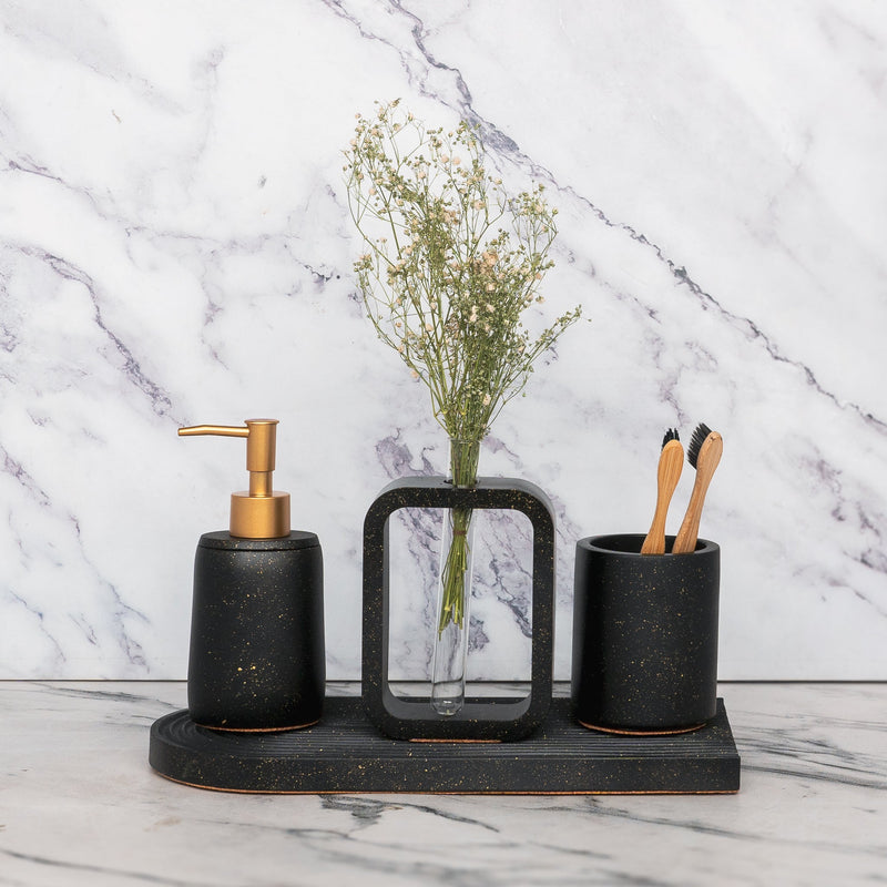 Elliot Black Bathroom Set - ModVilla