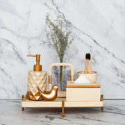 Moonstone Cream Bathroom Set - ModVilla