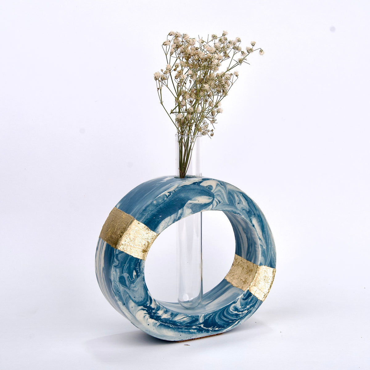 Blue Magic Bathroom Set in Nautical Depth, handcrafted bathroom accessories set