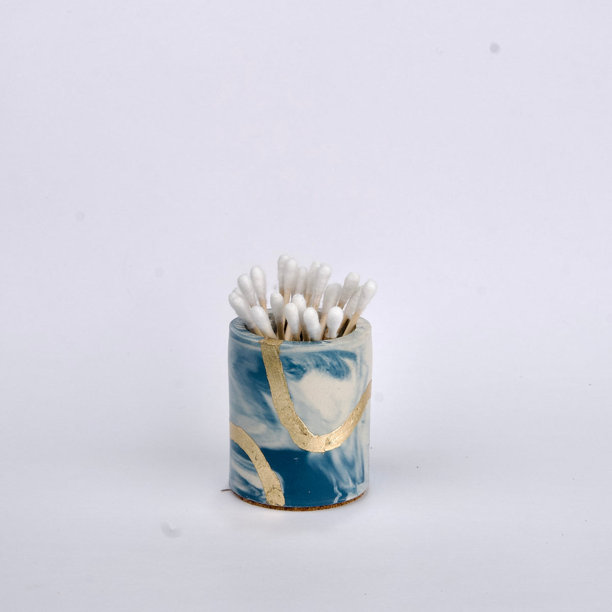Blue Magic Bathroom Set in Nautical Depth, handcrafted bathroom accessories set