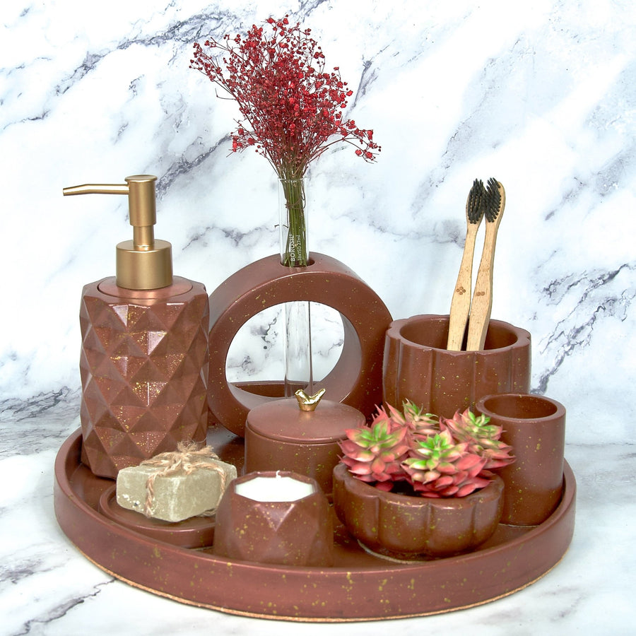 Amora Bathroom Set