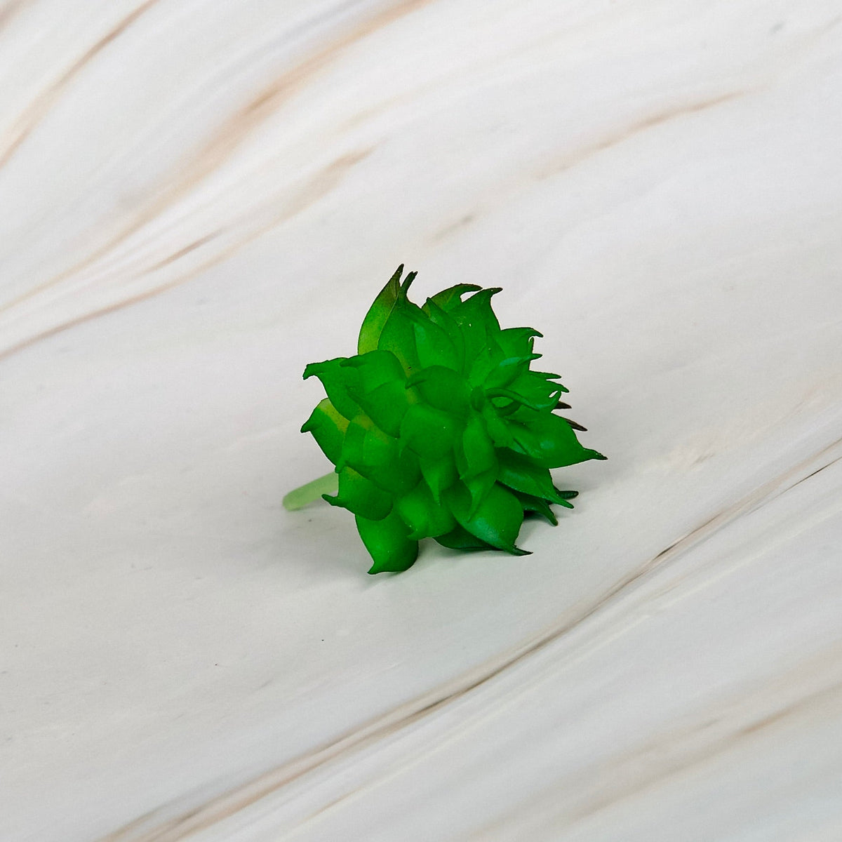 Artificial Succulent Plant in Green, handcrafted plant