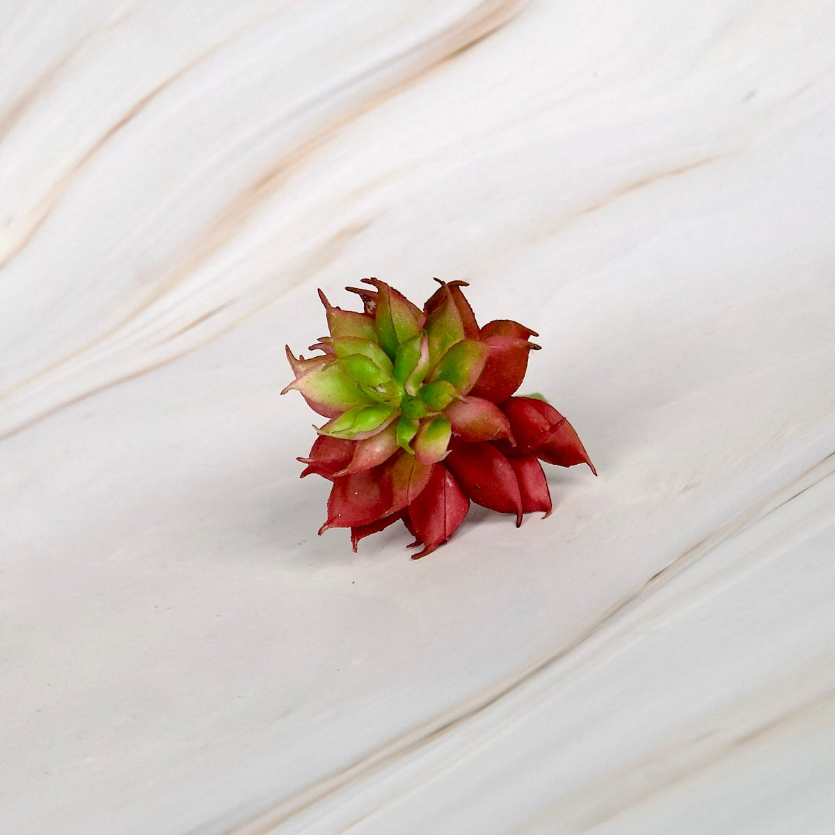 Artificial Succulent Plant in Green, handcrafted plant