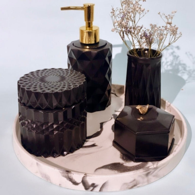 Black Diamond Bathroom Set - ModVilla