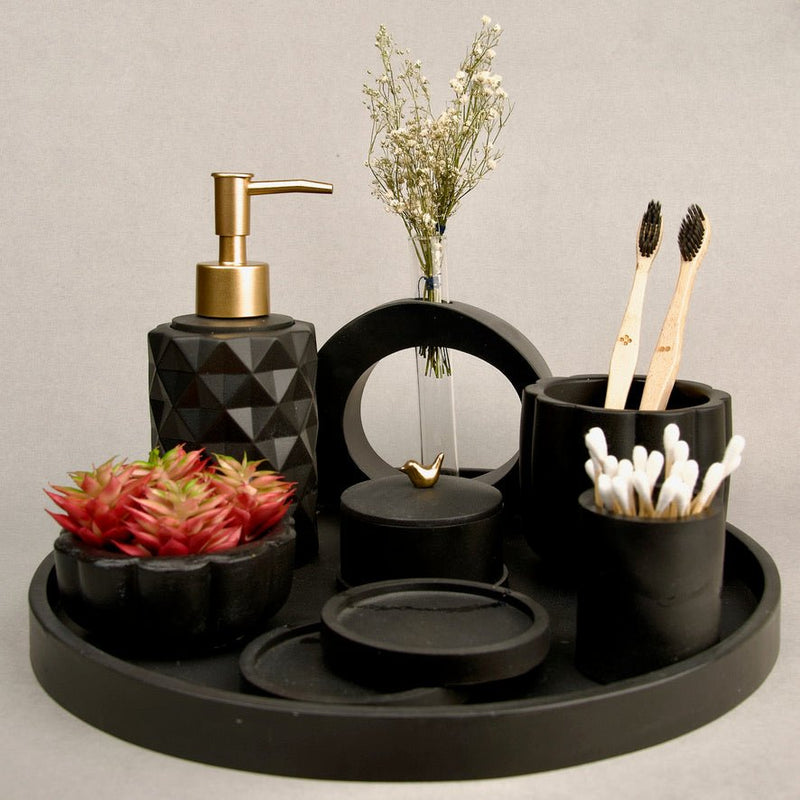 Elite Bathroom Set - Charcoal - ModVilla