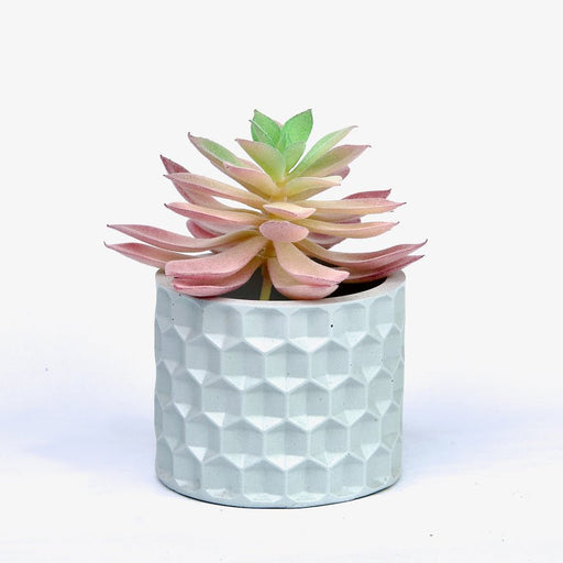 Felix Round Planter, handcrafted planter