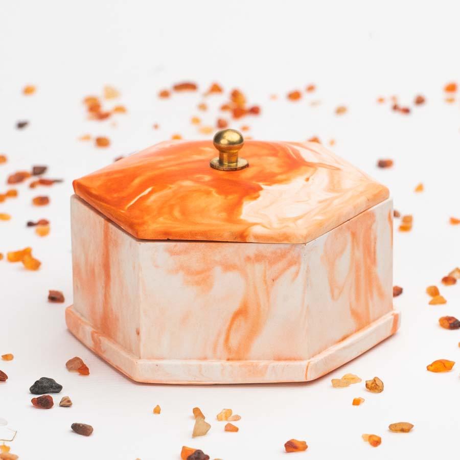 Felix Trinket Box, handcrafted trinket box