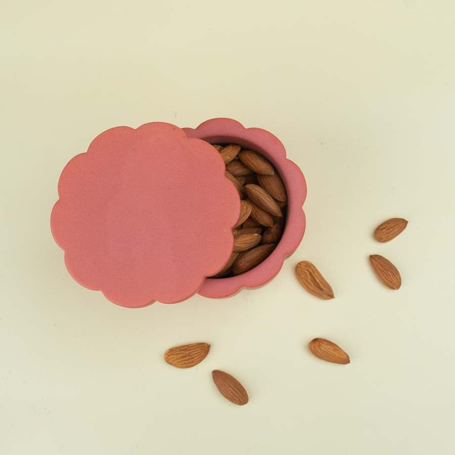Flora Jar, handcrafted jar