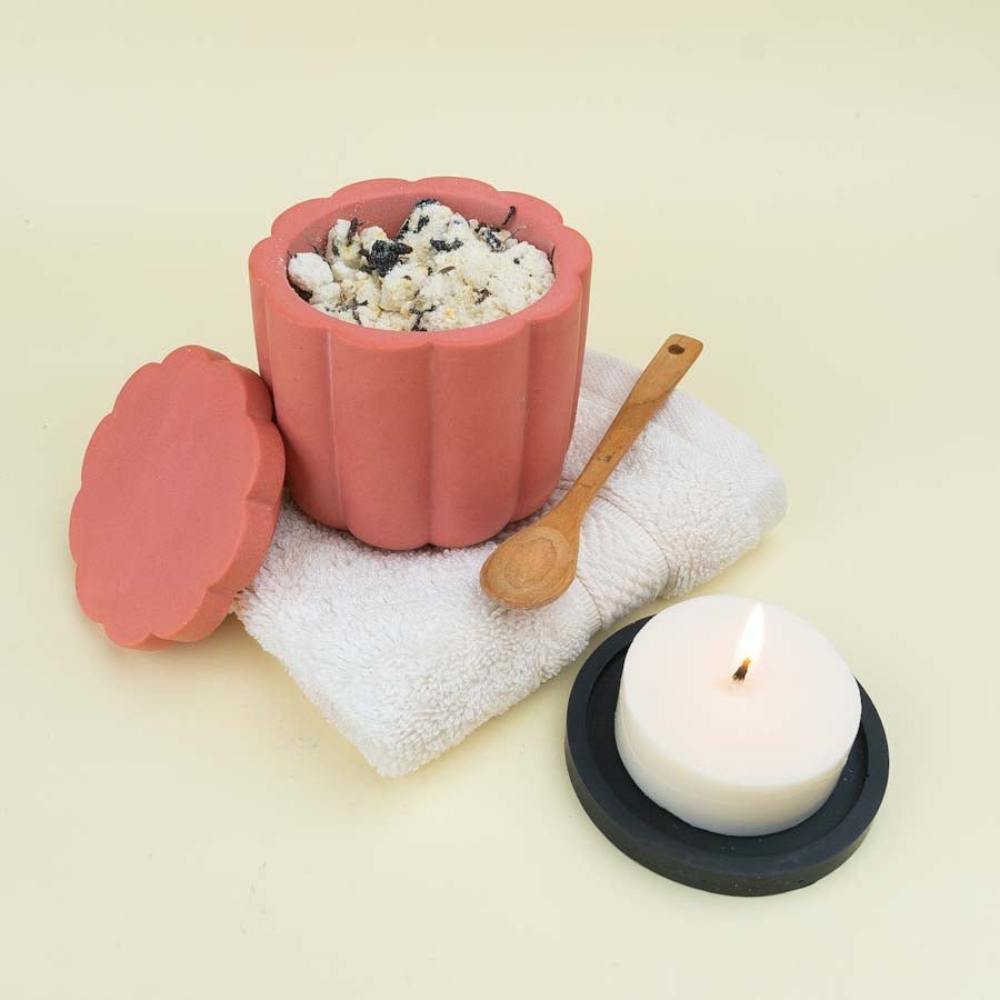Flora Jar, handcrafted jar