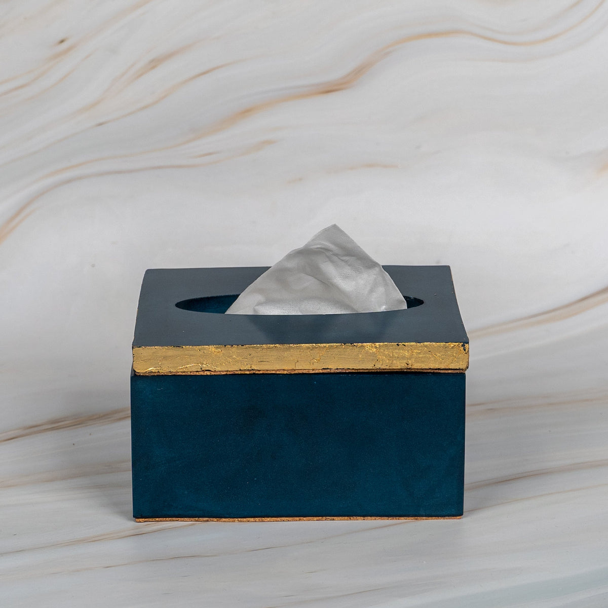 Lucas Tissue Holder, handcrafted tissue box