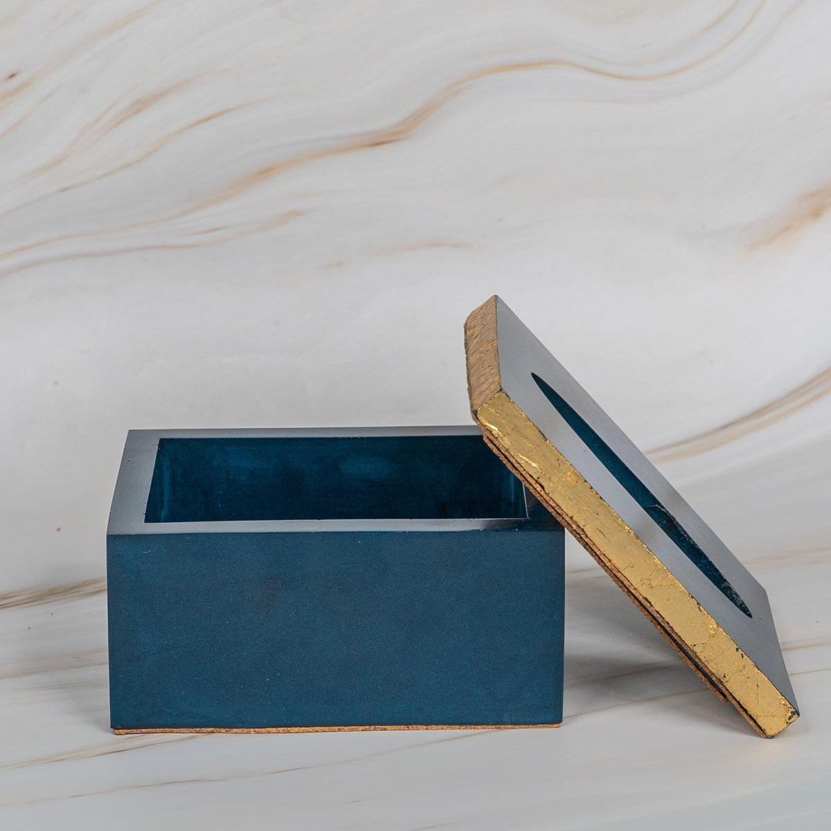 Lucas Tissue Holder, handcrafted tissue box
