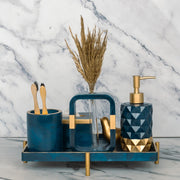 Moonstone Teal Bathroom Set - ModVilla