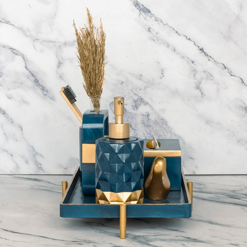 Moonstone Teal Bathroom Set - ModVilla