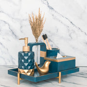 Moonstone Teal Bathroom Set - ModVilla