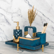 Moonstone Teal Bathroom Set - ModVilla