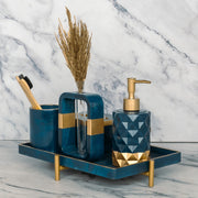 Moonstone Teal Bathroom Set - ModVilla