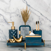 Moonstone Teal Bathroom Set - ModVilla