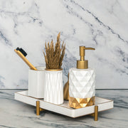 Pluto White Bathroom Set - ModVilla