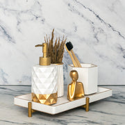 Pluto White Bathroom Set - ModVilla