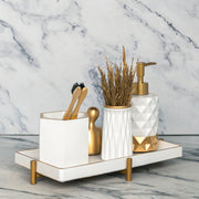 Pluto White Bathroom Set - ModVilla