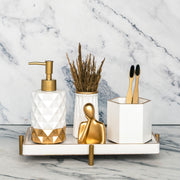 Pluto White Bathroom Set - ModVilla