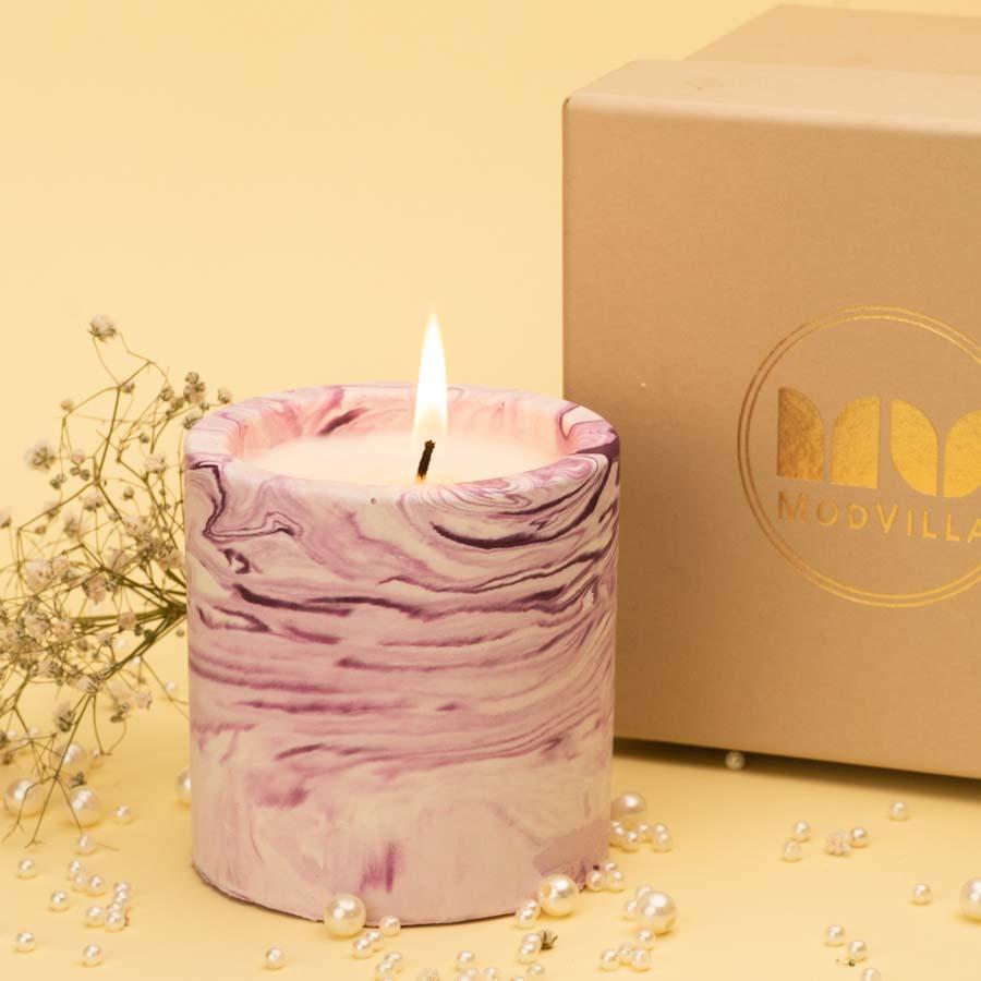 Sofia Candle Tall, handcrafted candle