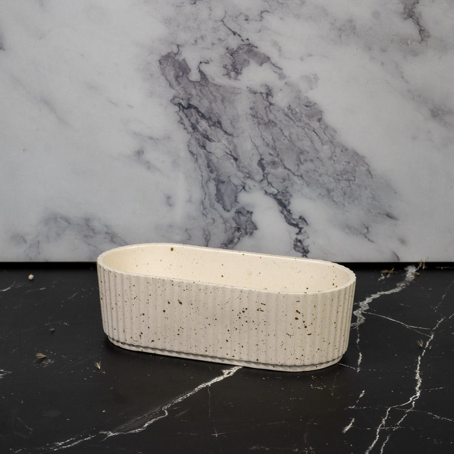 Ripple Oval Jar