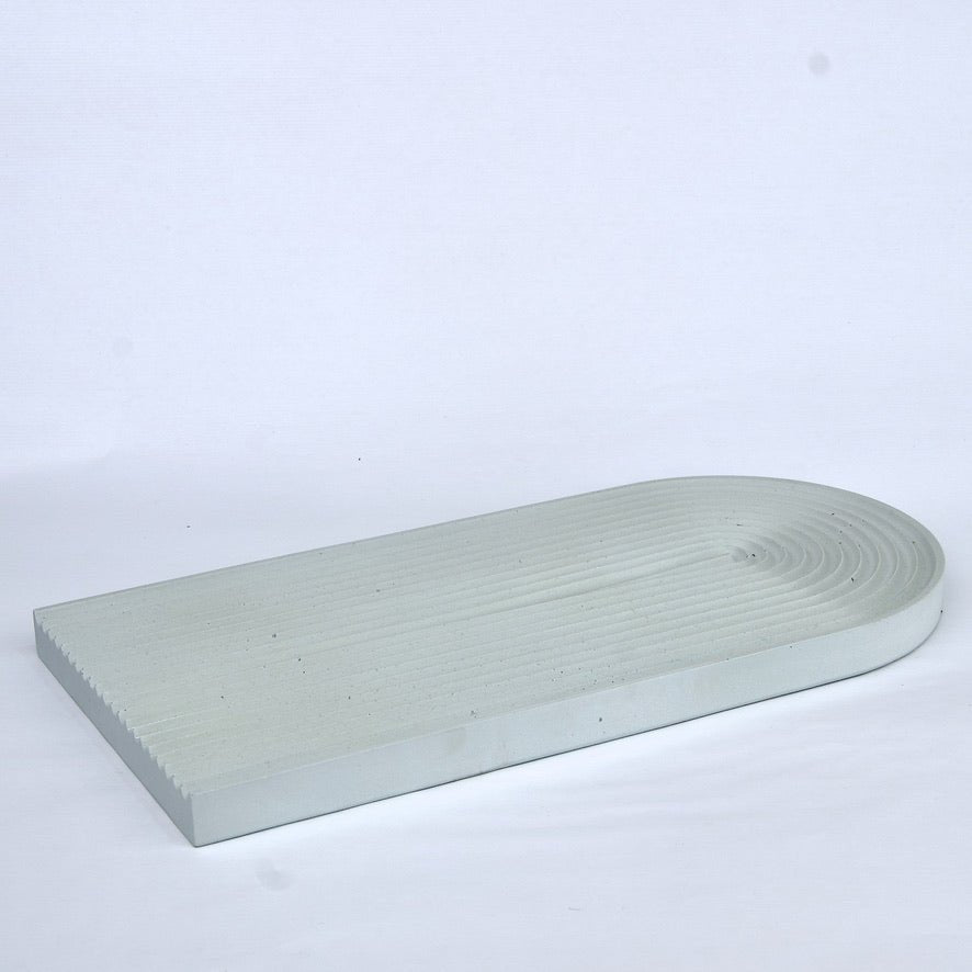 Sofia Arc Platter, handcrafted tray