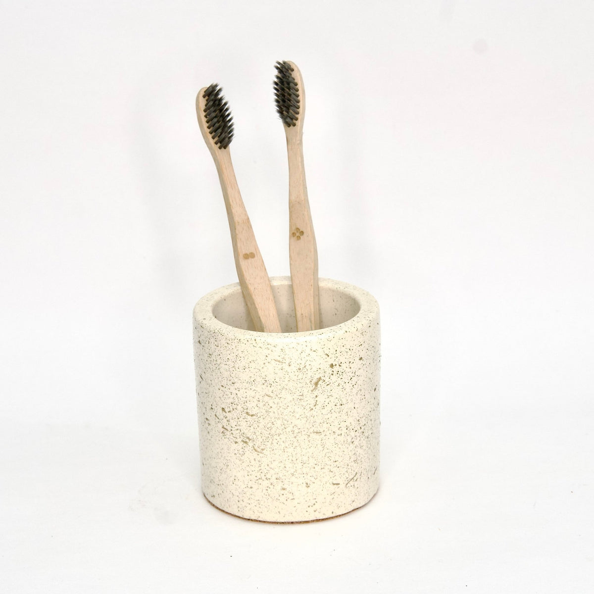 Sofia Brush Holder, handcrafted toothbrush holder