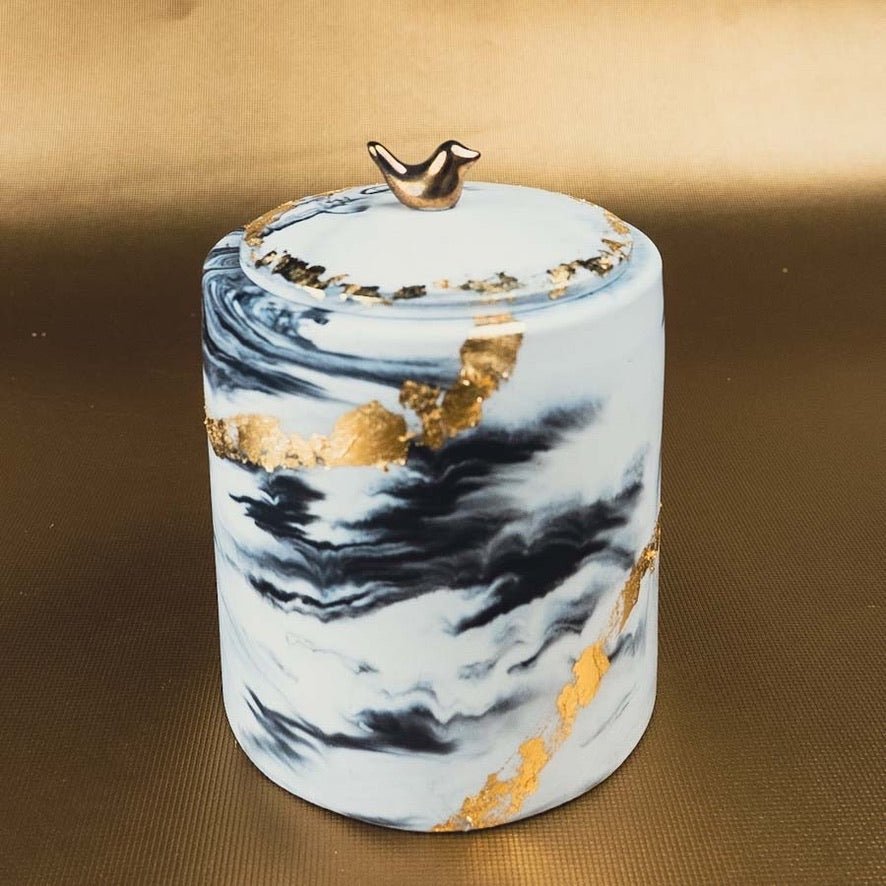 Sofia Jar, handcrafted jar