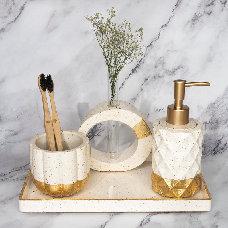 White Royal Bathroom Set - ModVilla